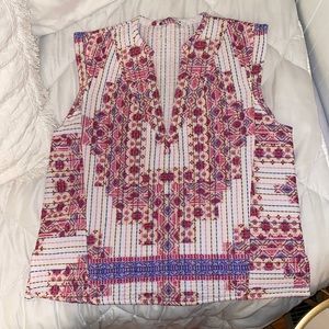 Zara Printed Quilt Vest & Zara Printed Quilt Shorts Set